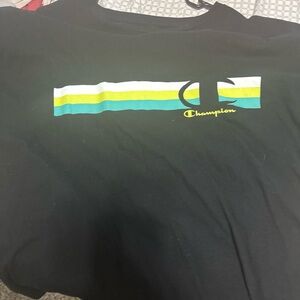 Champion Black Athletic T-Shirt